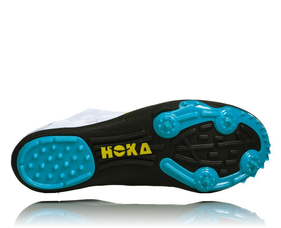 Spikes Atletismo Hoka One One Mujer Blancos - Rocket X - CEKW80135